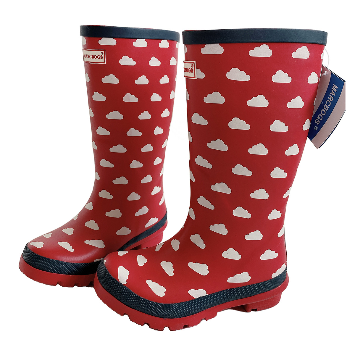 小额批发儿童外单男女宝宝水鞋时尚防滑防水高筒雨鞋四季防滑雨靴