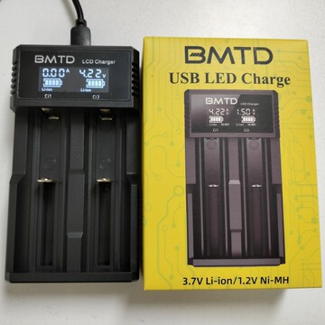 bmtdlcd双槽锂电池充电器typec接口通用18350/18650/21700-阿里巴巴