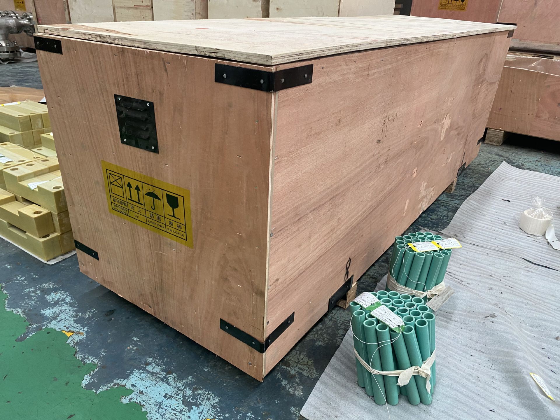 厂家供应胶合卡板木质长方形包装箱免熏蒸物流运输打包装大木箱子