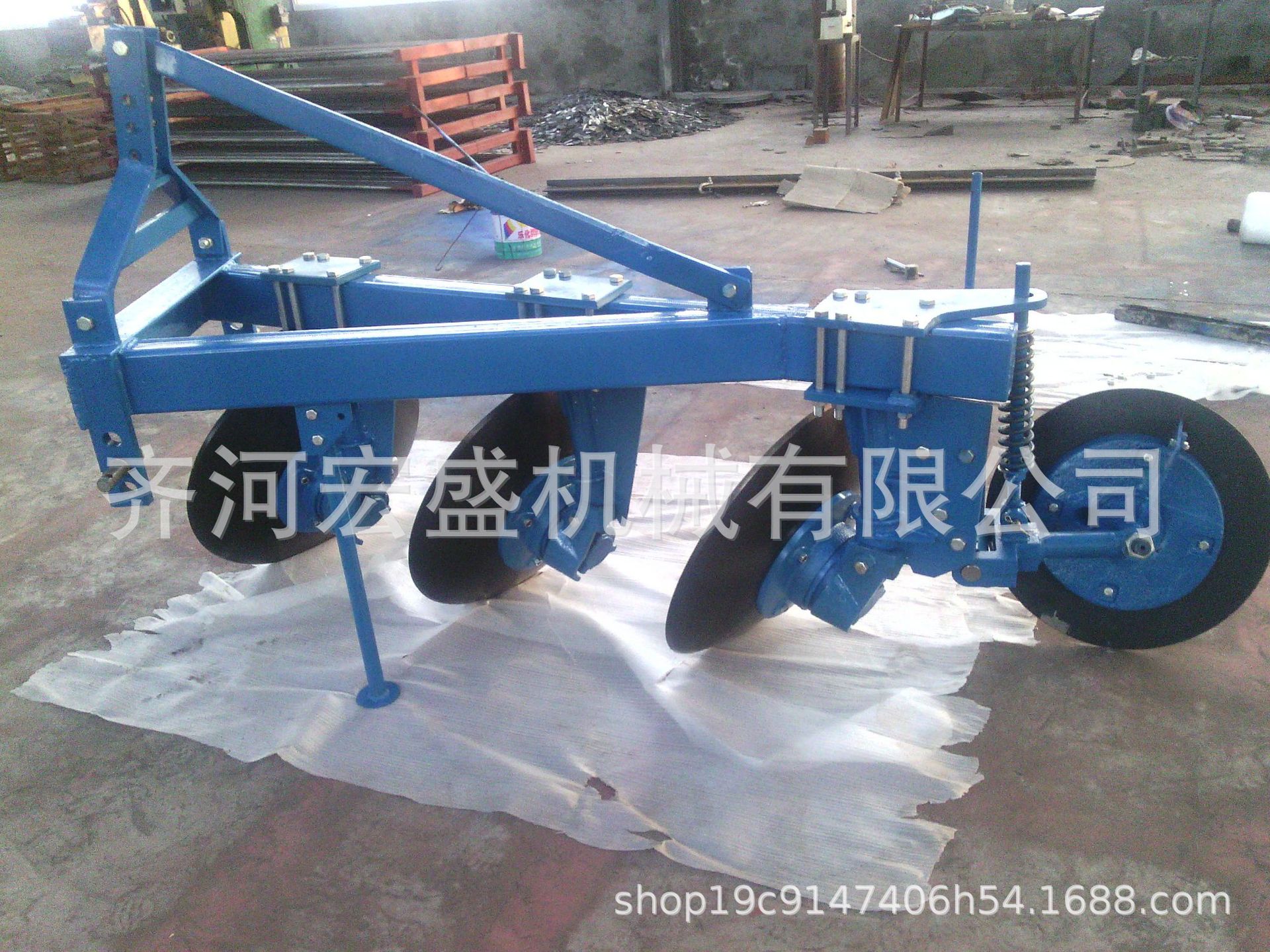 圆盘式犁片425盘圆盘犁新型旋耕耙重型圆盘犁深翻犁翻地犁开荒犁