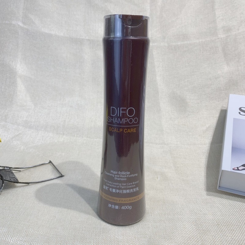 笛梵毛囊净化强根洗发水乳止痒去屑迪梵洗头膏洗发露迪梵difo