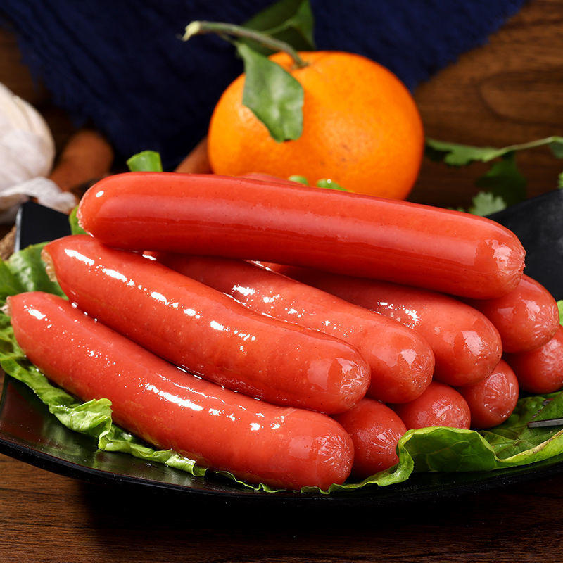 脆皮烤肠50根台湾风味烤香肠热狗肠奥尔良脆骨肠玉米肠烧烤肠批发