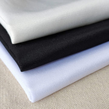 全涤10856 加厚全涤纱卡 制服斜纹布 涤卡面料 帽用全涤斜纹布