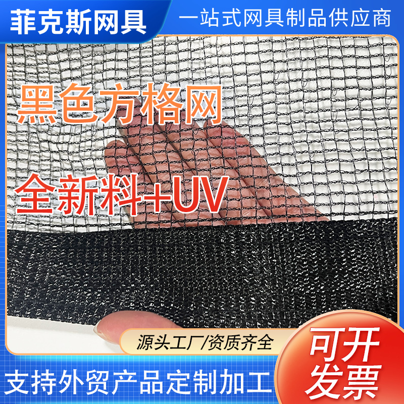亚马逊热销全新料缝纫包边打扣防护农作物抗老化方格网泳池防落叶