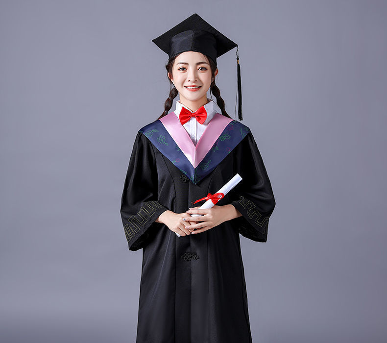 儿童学士服文科帽学士学位垂布毕业礼服硕博士导师装业典礼服装