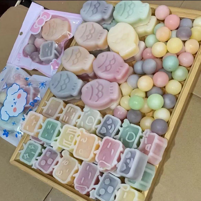 网红蜡瓶糖糖饰爆浆夹心食品级蜂蜡声控手工diy可做糖果摆件批发