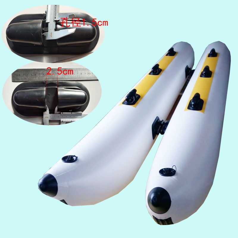 5米浮筒一对撒网钓鱼双体船浮筒防撞浮台码头气囊送打气筒-阿里巴巴