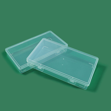 透明塑料盒子通用包装盒卡片盒子pp收纳盒饰品盒长方形塑料包装盒
