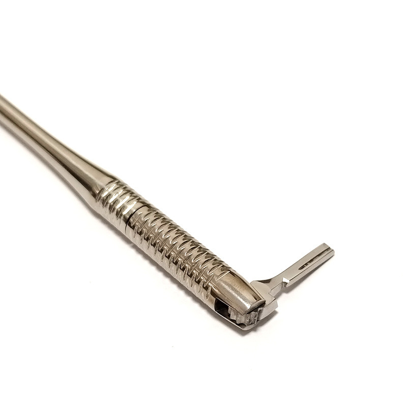 可调180 度旋转的牙科手术刀柄不锈钢口腔种植工具16cm 牙科器械