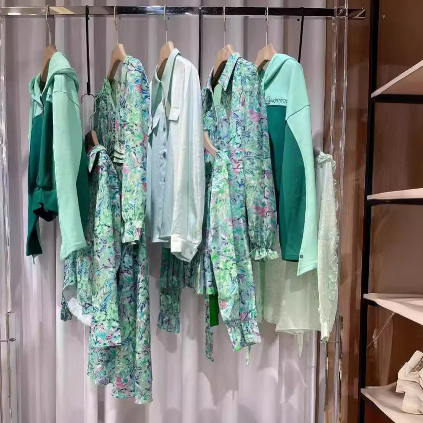 艾安琪轻奢潮牌春装女装批货撤柜断码衣服品牌折扣女装直播货源