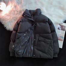 年新款丝棉棉服女小个子短款韩版宽松加厚立领面包服冬季外套