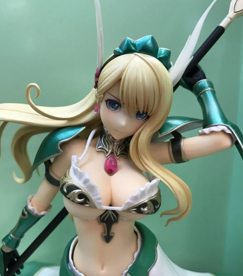 alphamax hj限定 比基尼勇士ex女武神 绿色 手办