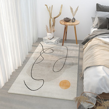 日式床边毯加厚防滑客厅地毯满铺大尺寸沙发茶几垫阳台长条地毯垫