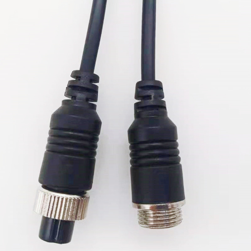 航空插头信防水插头4芯5芯航空插带线连接器公头母头连接对线批发