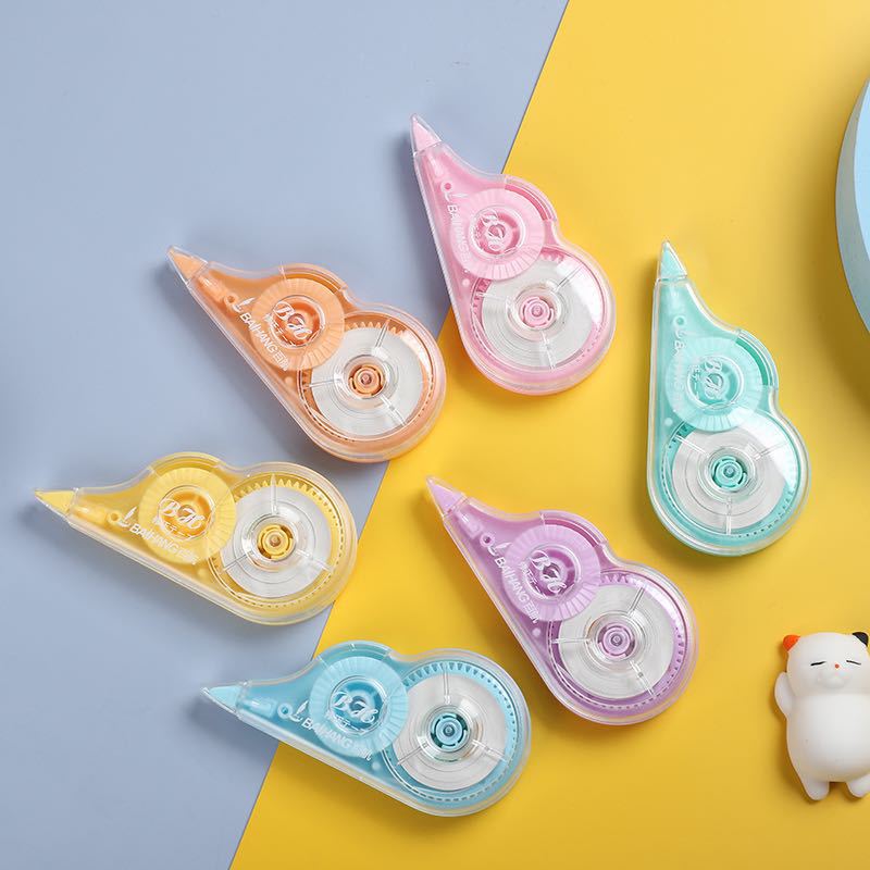 百通30米修正带大容量可爱卡通学生改正带办公修涂改带改错带批发