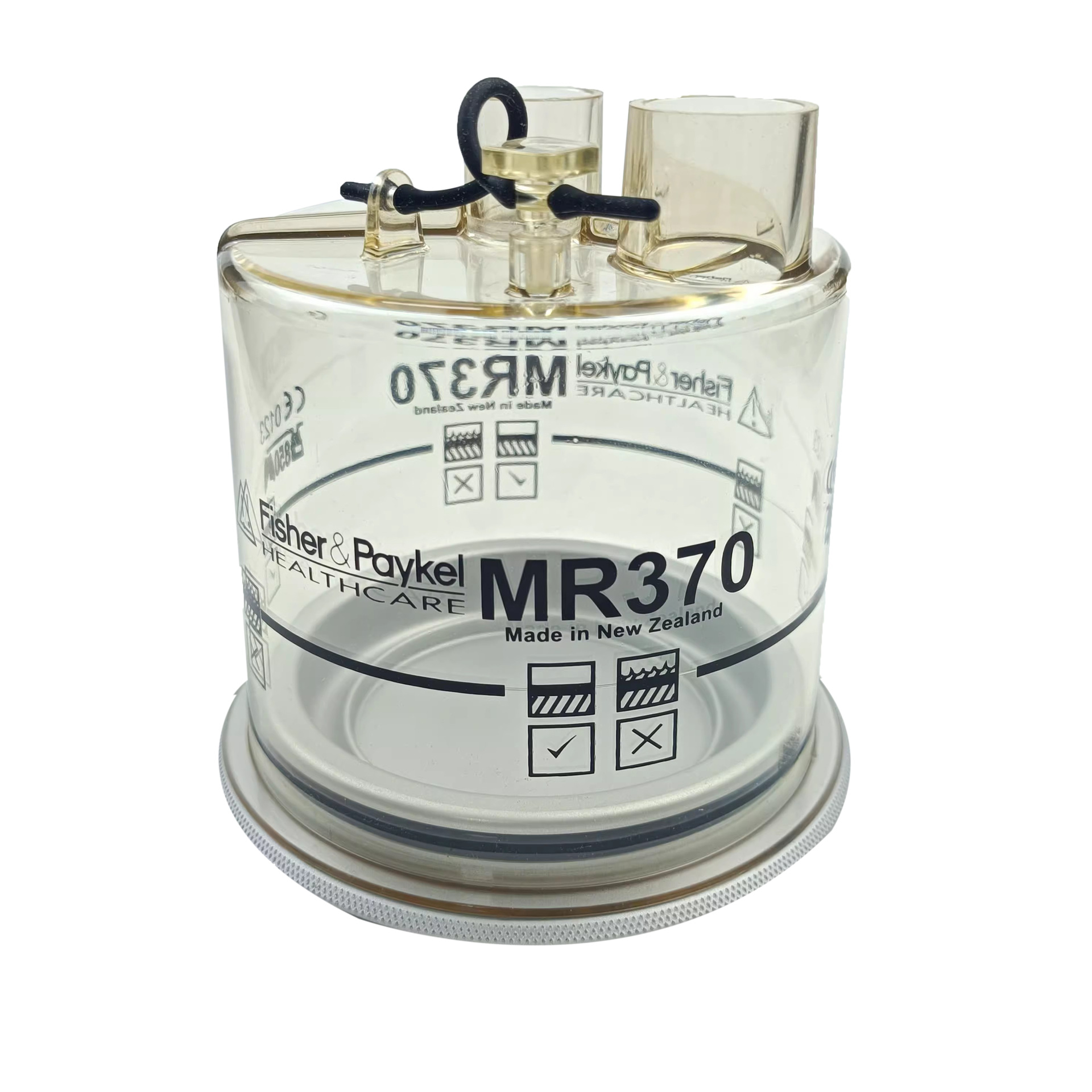 原装费雪派克加湿器加热湿化器水罐mr370呼吸机加温湿化瓶湿化罐