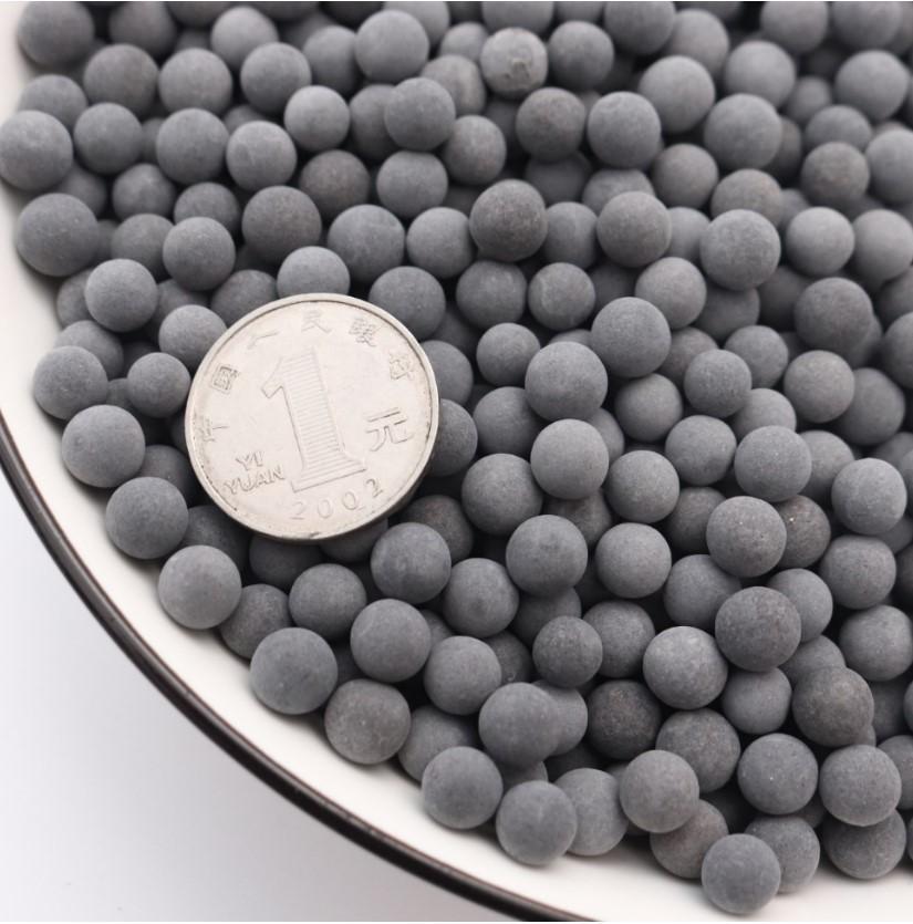 厂家直供花洒净水电气石陶瓷球改善水质碱性灰色电气石陶瓷球