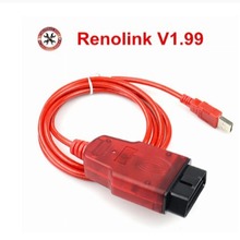 Renolink V1.99 适用于OBD2 Renault ECU Programmer 编程诊断线