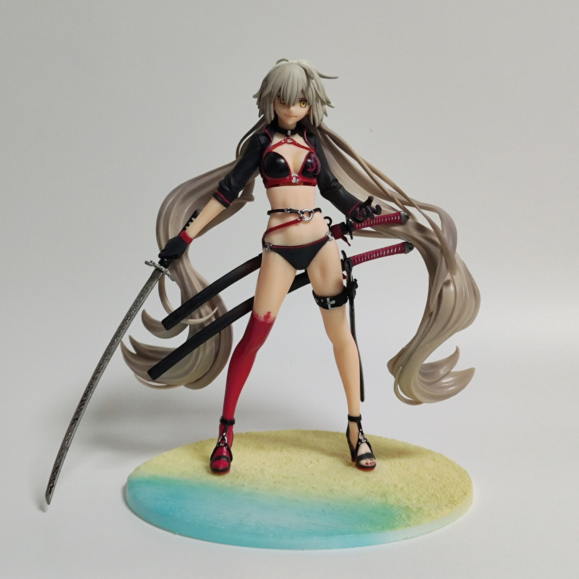 gsc fate fgo命运之夜狂战士黑贞德泳装反转体1/7手办模型摆件