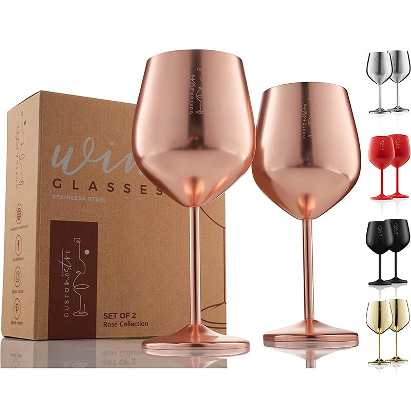 500Ml Copper-Plated Goblet