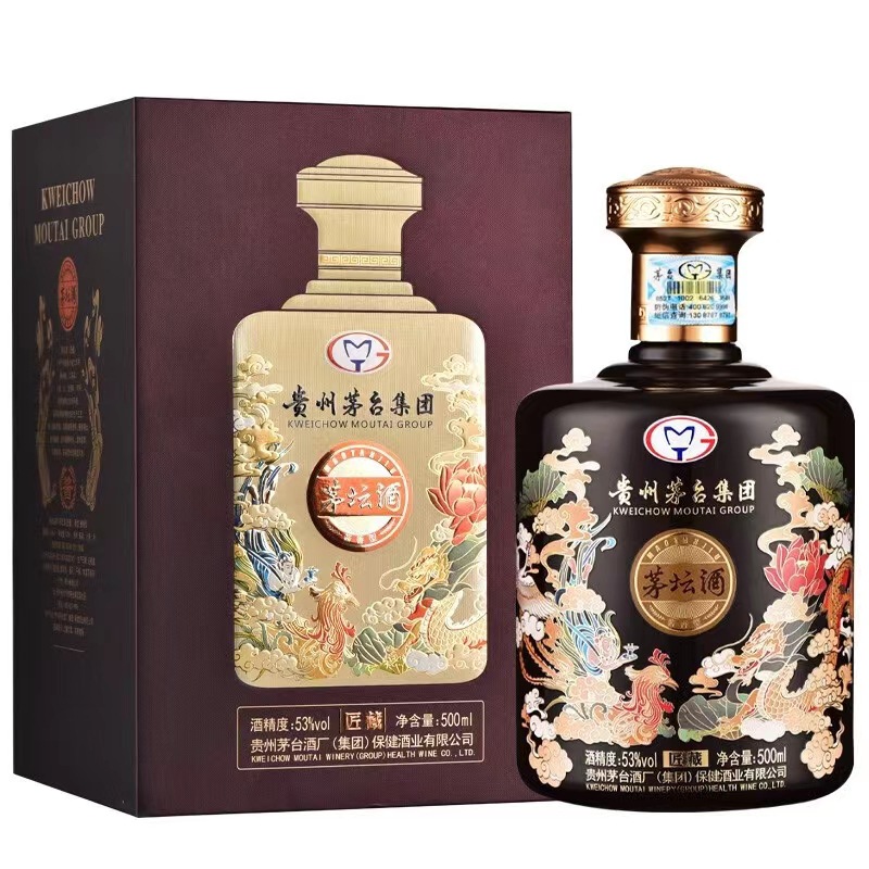 贵州茅台集团 茅坛酒匠藏 酱香 53度 500ml*6瓶 整箱纯粮酒送礼盒
