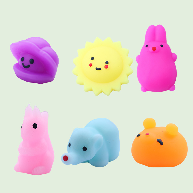 跨境现货卡通可爱动物捏捏乐小玩具 儿童礼品捏捏叫减压发泄玩具