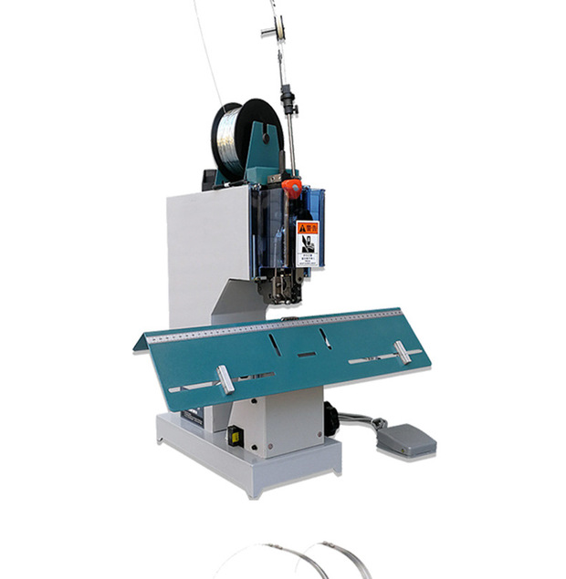 定制m2000铁丝订折机 电动脚踏铁丝订书机高速骑马装订机 骑马钉