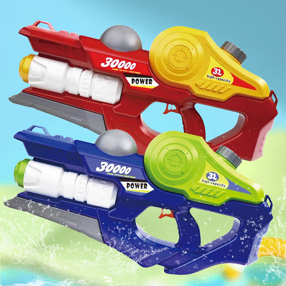 跨境大号水枪沙滩漂流玩具气压水枪儿童戏水玩具打气水枪大水炮