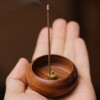 Joss stick Incense holder Ebony Incense burner Mini Xiangjian household solid wood Porous Joss stick Incense Supplies Joss stick Incense holder Ebony Incense burner Mini Xiangjian household solid wood Porous Joss stick Incense Supplies