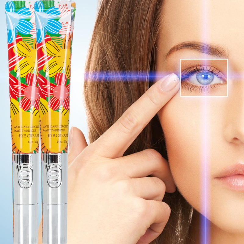 calflove抗黑眼圈皱纹电动按摩眼霜滋润肌肤老化跨境shopee