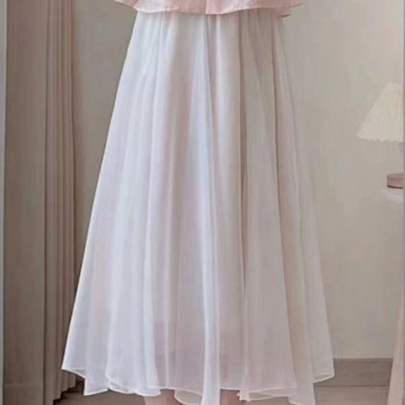 New Chinese Style National Style Dress Two-Piece Women's 2023 Summer New Antique Improved Daily Hanfu Dress