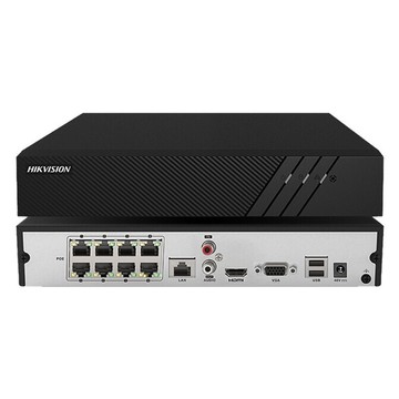 海康4/8路poe网络nvr高清监控主机ds-7808n-k1/8p7804n-k1/4p