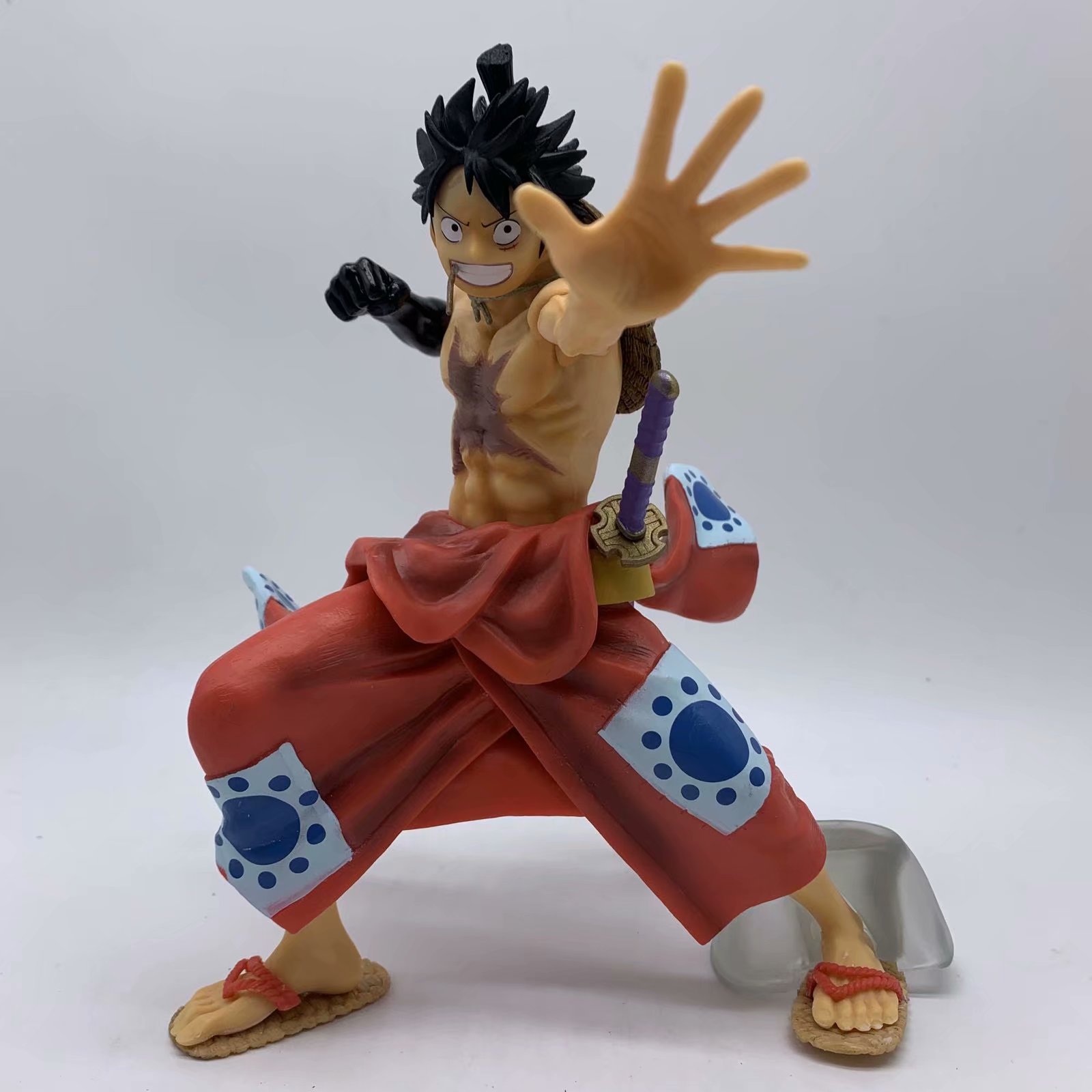 gk 一番赏和服路飞 和之国路飞(可换手和剑)动漫手办模型