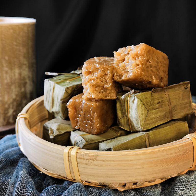 四川泸州宜宾特产小吃小黄粑传统手工糯米糕点早餐点心竹叶糕包邮