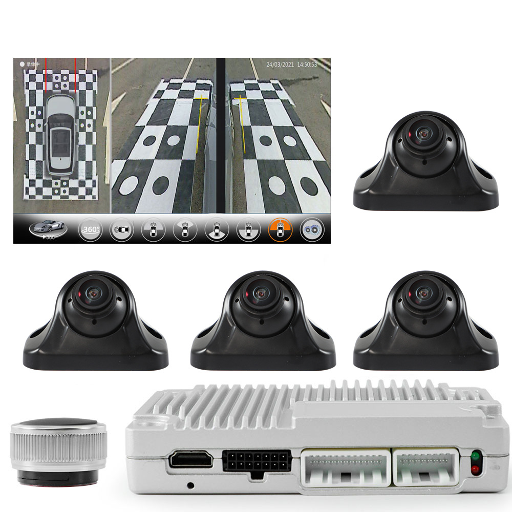 3d pro 360全景行车记录仪高清夜视私模摄像头全景鸟瞰环视系统