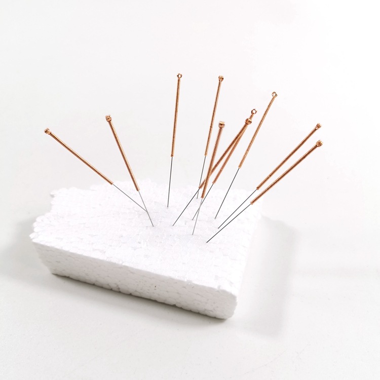 环球牌一次性使用无菌针灸针铜柄针10*1袋装针灸针100支/盒