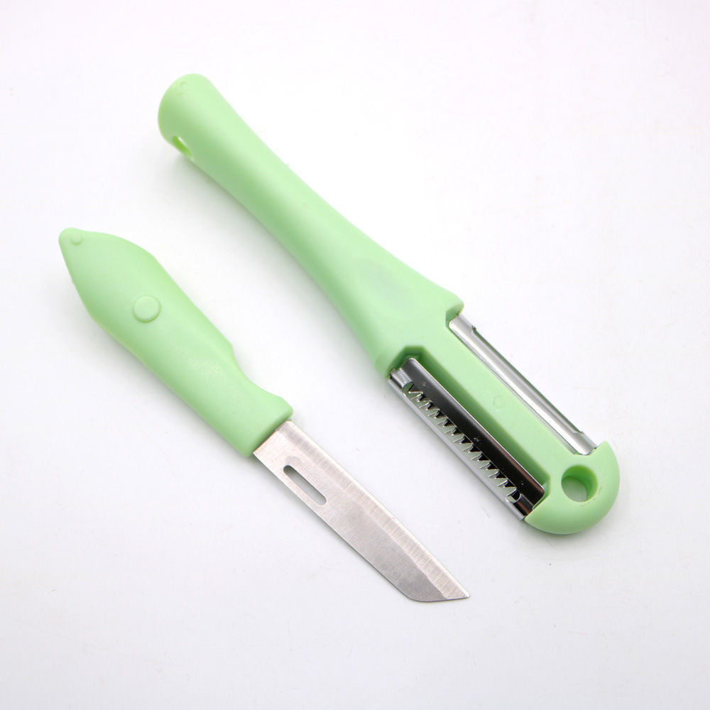 Factory Direct Sales Non-Slip Peeler Peeling Artifact Paring Knife Scratcher Internet Celebrity Paring Knife Fruit Beam Knife