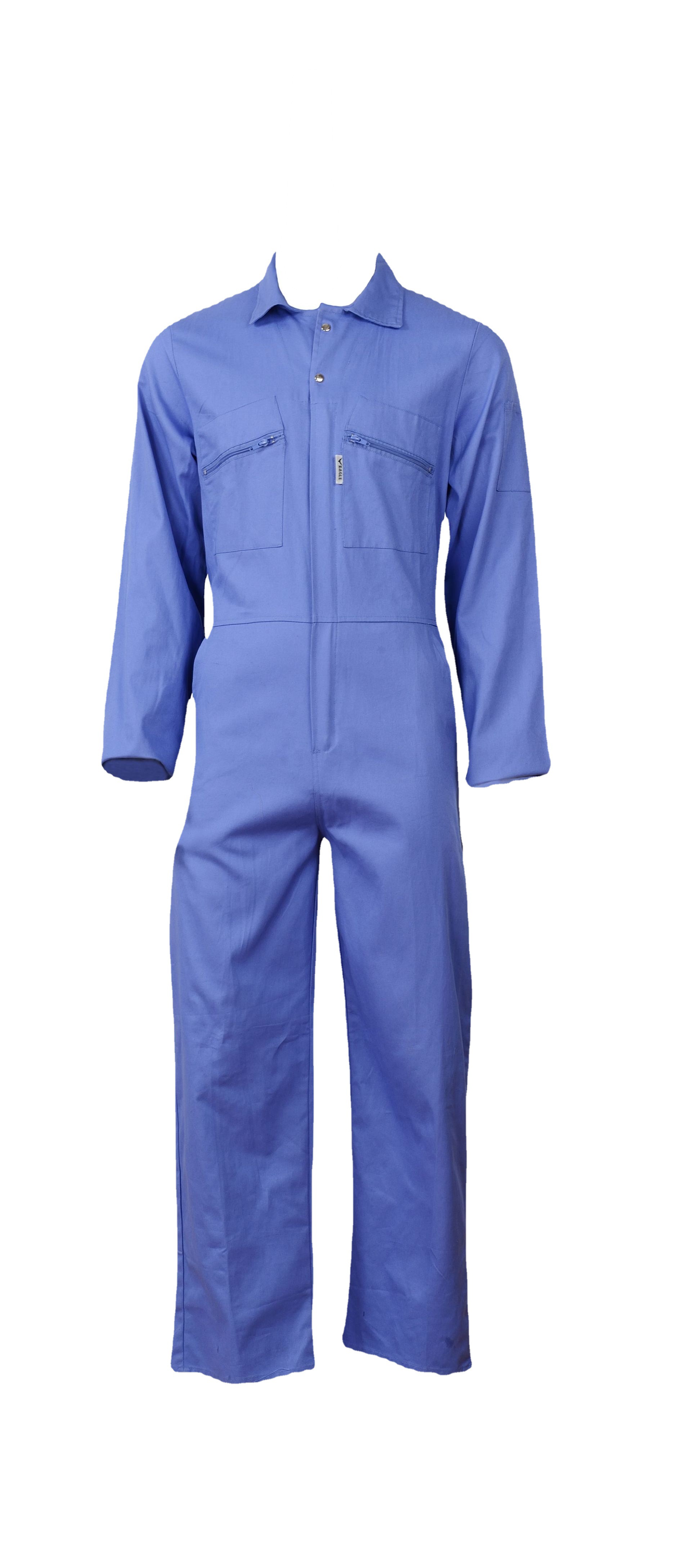 可反复水洗配腰带工装服 全身连体服套装工业服化工连体工作服