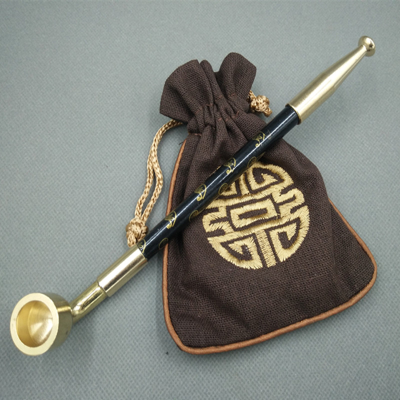 传统老式旱烟枪纯铜大号烟袋锅子旱烟袋东北老人旱烟