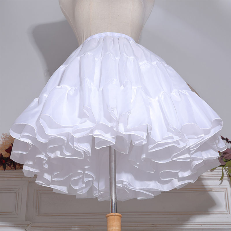 裙撑洛丽塔裙撑lolita无骨水晶纱可调节jk内搭衬裙暴力蓬蓬裙撑