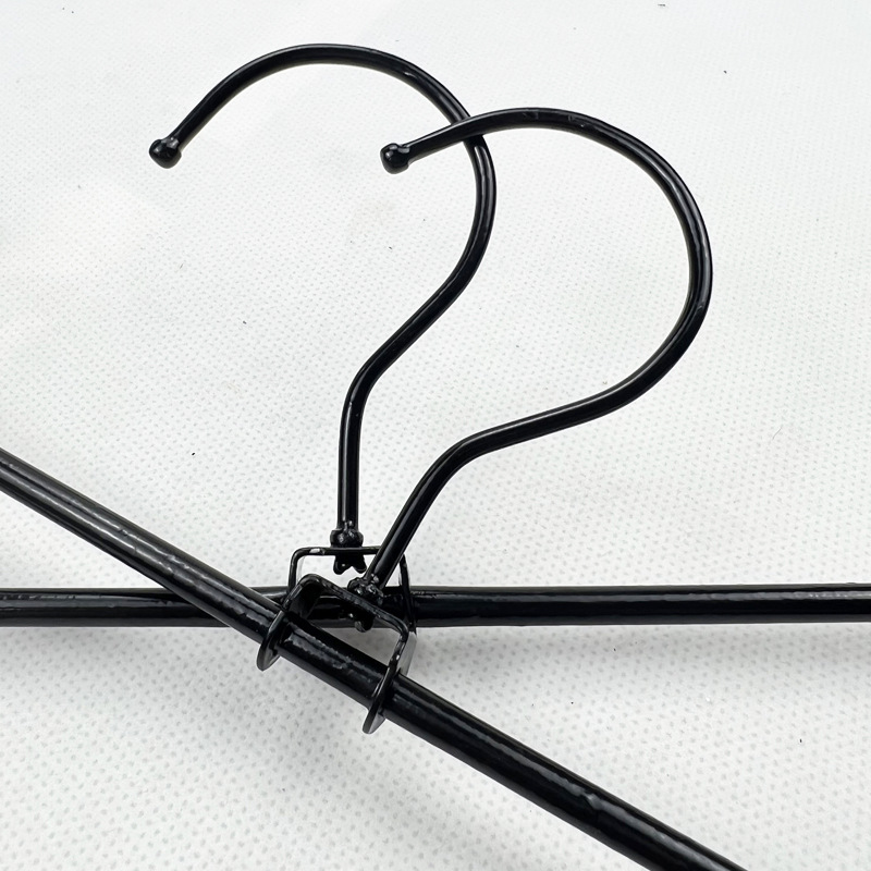 成人加粗圆管铁艺展示架大铁夹 防滑无痕裤架裤夹服装店衣裤夹子