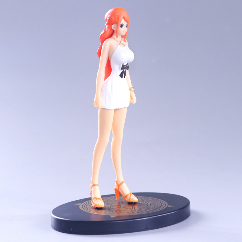 富美动漫 海贼王手办 新黄金剧场版gold 白衣娜美 单款彩盒装