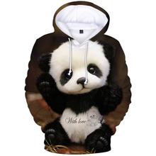 熊猫  3D全彩连帽卫衣帽衫来图全彩T恤男式卫衣现货AL63438623020