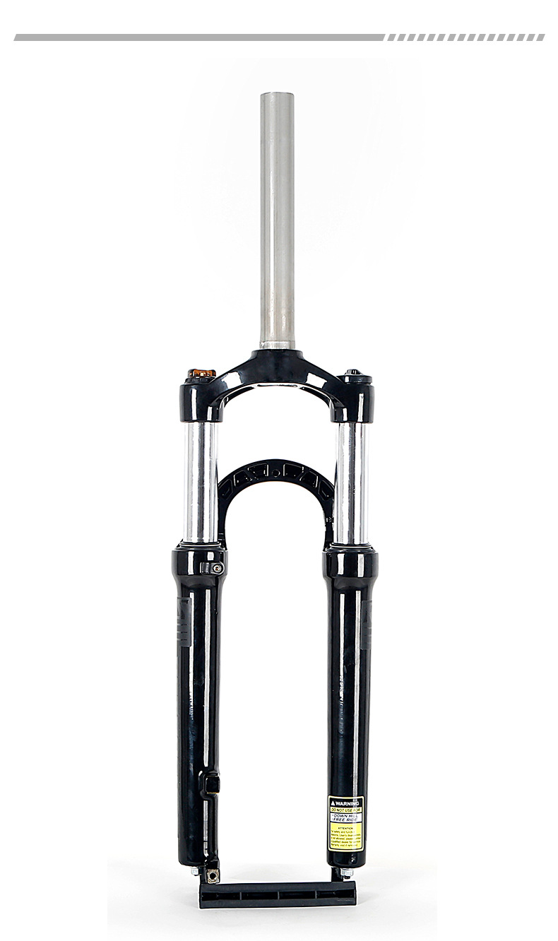 工厂货源山地车前叉20寸24寸26寸铝合金肩控锁死机械避震前叉