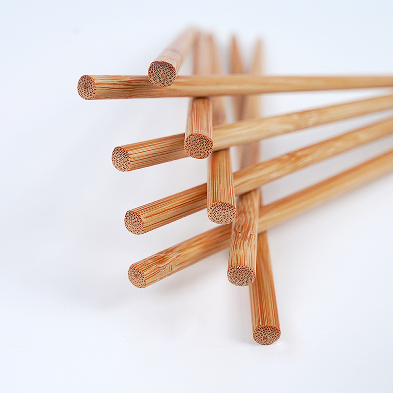 Disposable Independent Packaging Carbonized Bamboo Chopsticks Sanitary and Convenient Hotel Chopsticks Restaurant Hotel Hot Pot Restaurant Takeaway Chopsticks