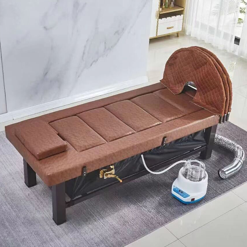 熏蒸艾灸两用床御森堂熏蒸床锦伈堂温灸养生床东方熏道罗麦床