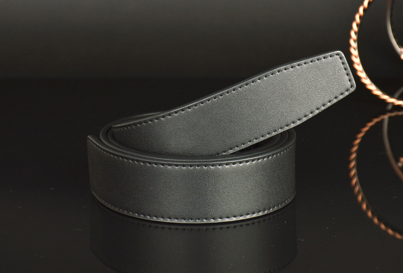 bond宾利世家男士真皮不带头自动扣纯牛皮腰带带身无头带条百搭潮