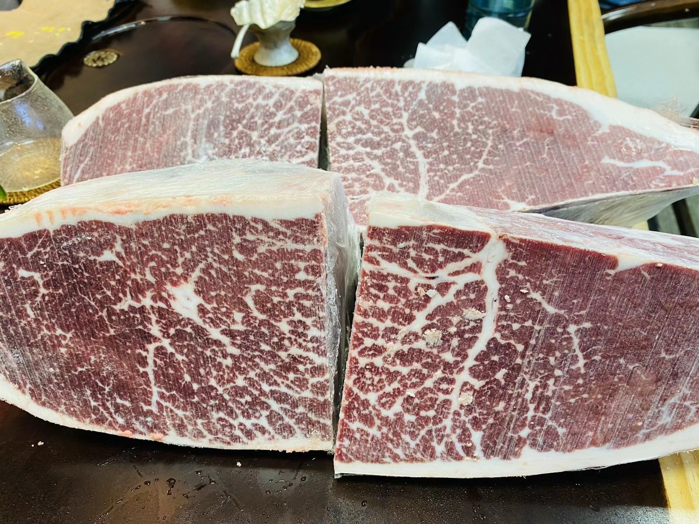 安格斯m3大米龙1000克国内外原切牛排牛肉原料批发