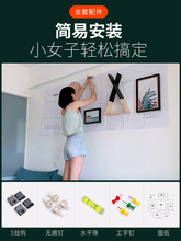 实木照片框挂墙7寸10寸16寸免打孔像框创意画框外框A3大尺寸相框