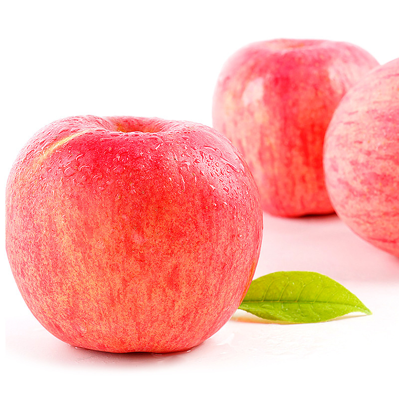 现货陕西红富士苹果皮薄多汁酸甜可口新鲜应季时令水果产地直发